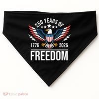 Americas Semi Quincentennial 250th Anniversary Eagle 1176-2026 USA-Made Doggie Bandana thumb 0