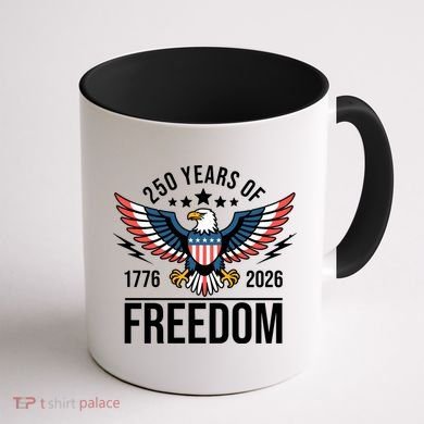 Americas Semi Quincentennial 250th Anniversary Eagle 1176-2026 Coffee Mug back