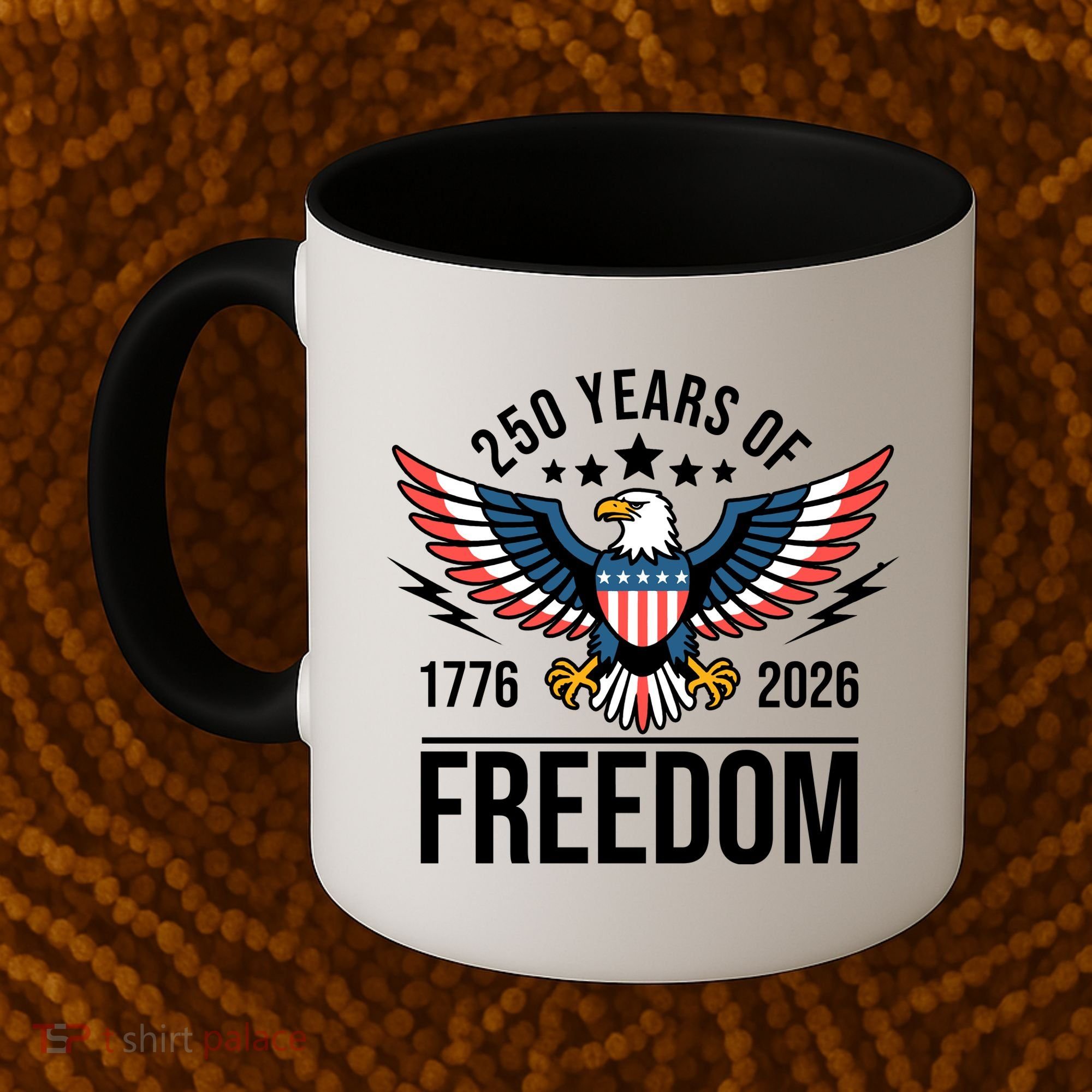 Americas Semi Quincentennial 250th Anniversary Eagle 1176-2026 Coffee Mug