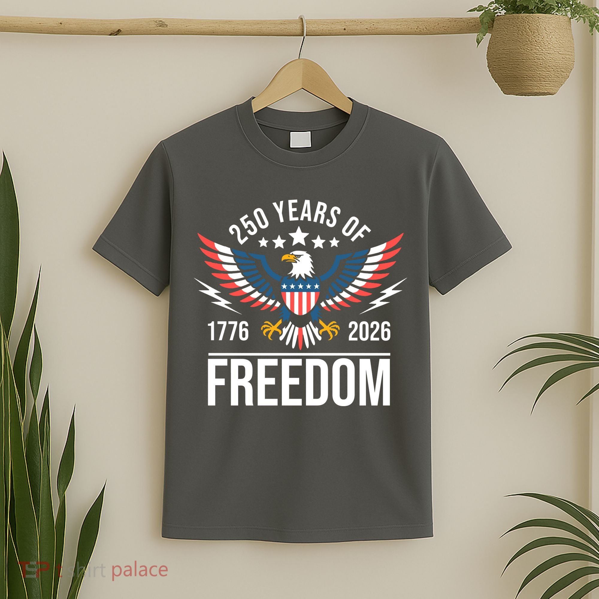 Americas Semi Quincentennial 250th Anniversary Eagle 1176-2026 T-Shirt