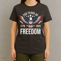 Americas Semi Quincentennial 250th Anniversary Eagle 1176-2026 T-Shirt thumb 4