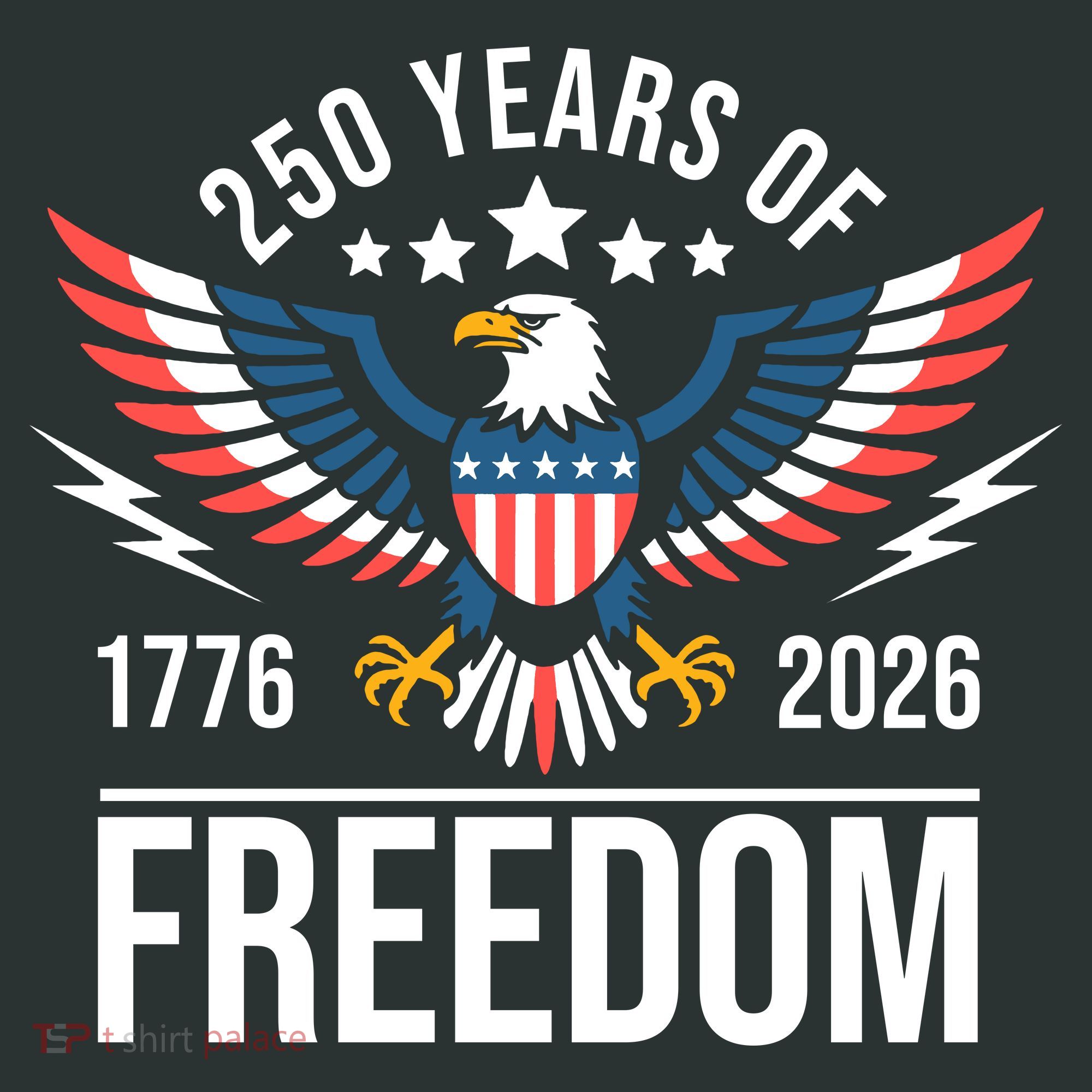 Americas Semi Quincentennial 250th Anniversary Eagle 1176-2026 Mousepad