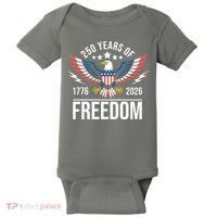 Americas Semi Quincentennial 250th Anniversary Eagle 1176-2026 Baby Bodysuit thumb 0