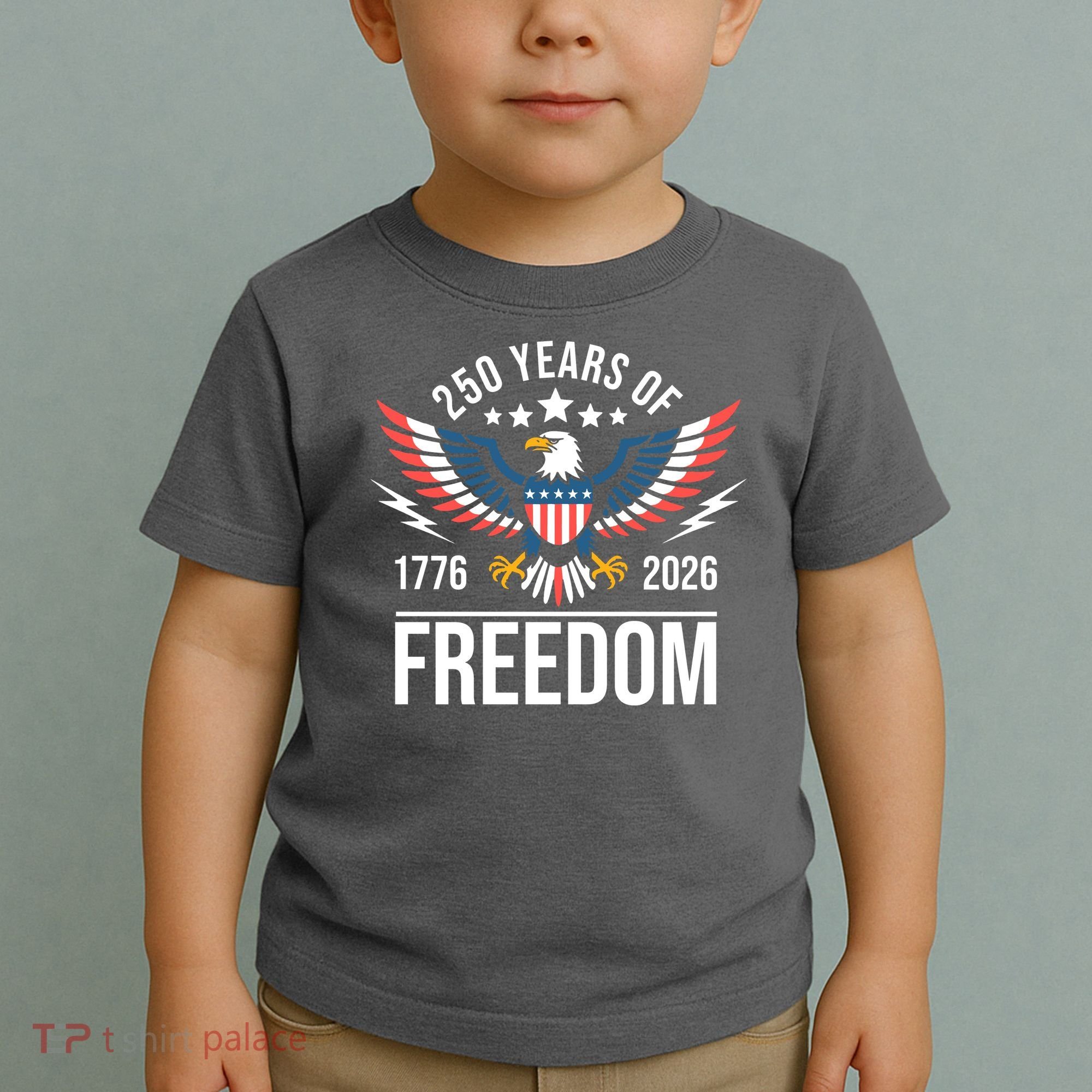 Americas Semi Quincentennial 250th Anniversary Eagle 1176-2026 Toddler T-Shirt