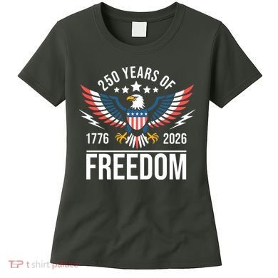 Americas Semi Quincentennial 250th Anniversary Eagle 1176-2026 Women's T-Shirt
