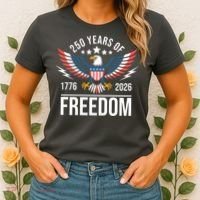 Americas Semi Quincentennial 250th Anniversary Eagle 1176-2026 Women's T-Shirt thumb 2
