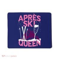 Apres Ski Queen Skiing Winter Sports Funny Party Mousepad thumb 0
