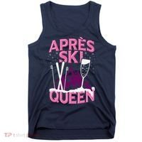 Apres Ski Queen Skiing Winter Sports Funny Party Tank Top thumb 0