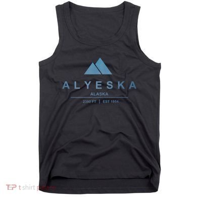 Alyeska Ski Resort Alaska Tank Top
