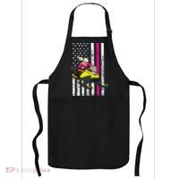 American Snowmobile Rider American Flag Snowmobile Apron thumb 0