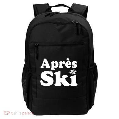 Apres Ski Retro Style Snowflake Gift Backpack