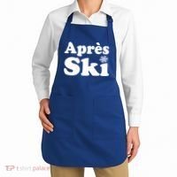 Apres Ski Retro Style Snowflake Gift Apron thumb 2
