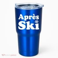 Apres Ski Retro Style Snowflake Gift Tumbler thumb 0