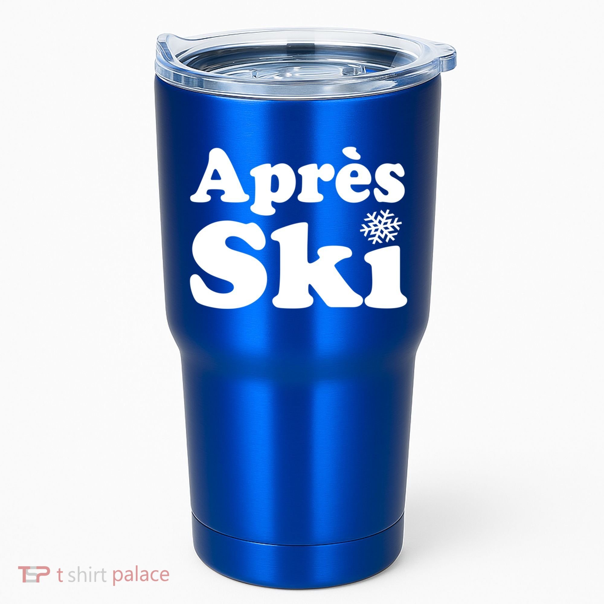 Apres Ski Retro Style Snowflake Gift Tumbler