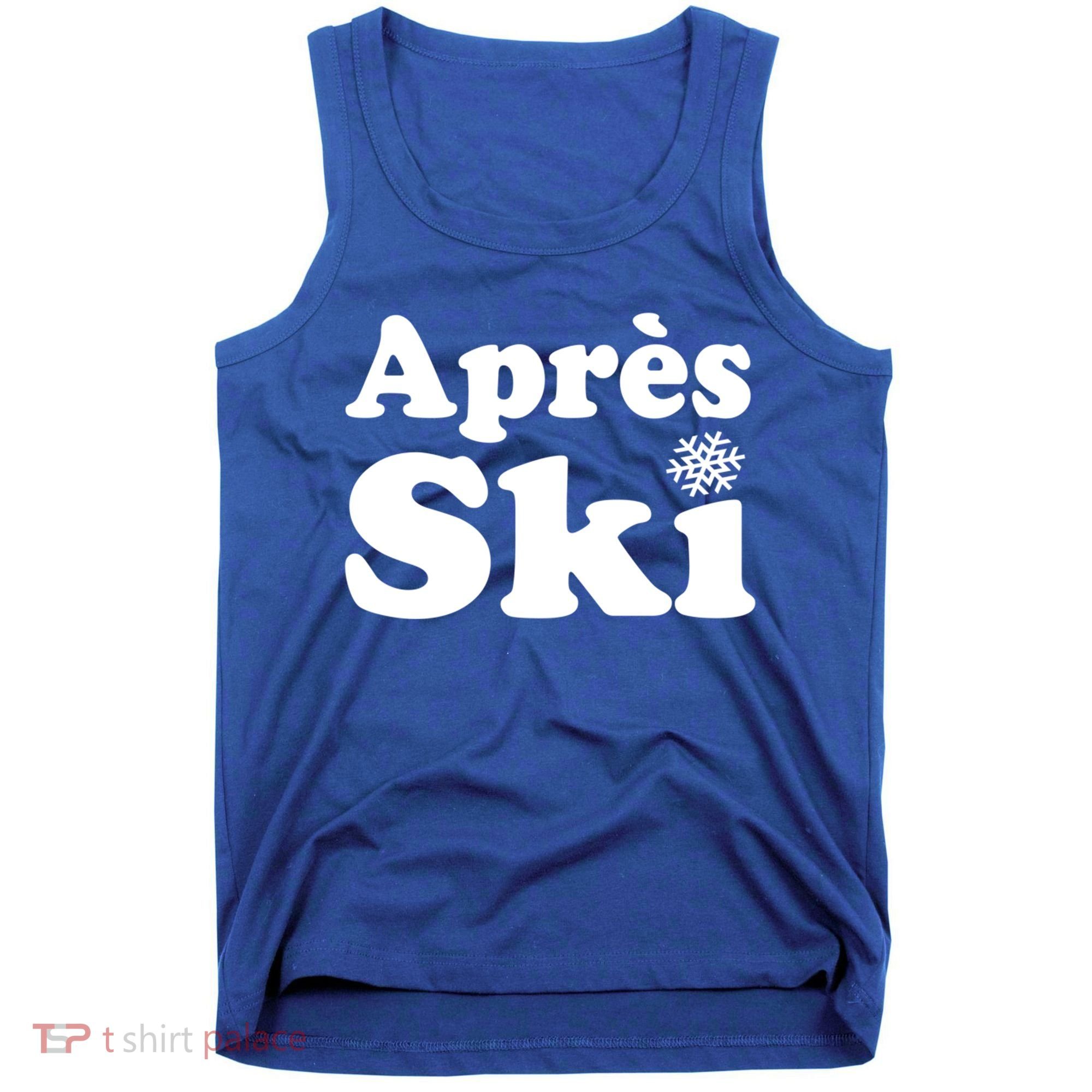 Apres Ski Retro Style Snowflake Gift Tank Top