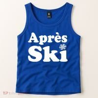 Apres Ski Retro Style Snowflake Gift Tank Top thumb 2