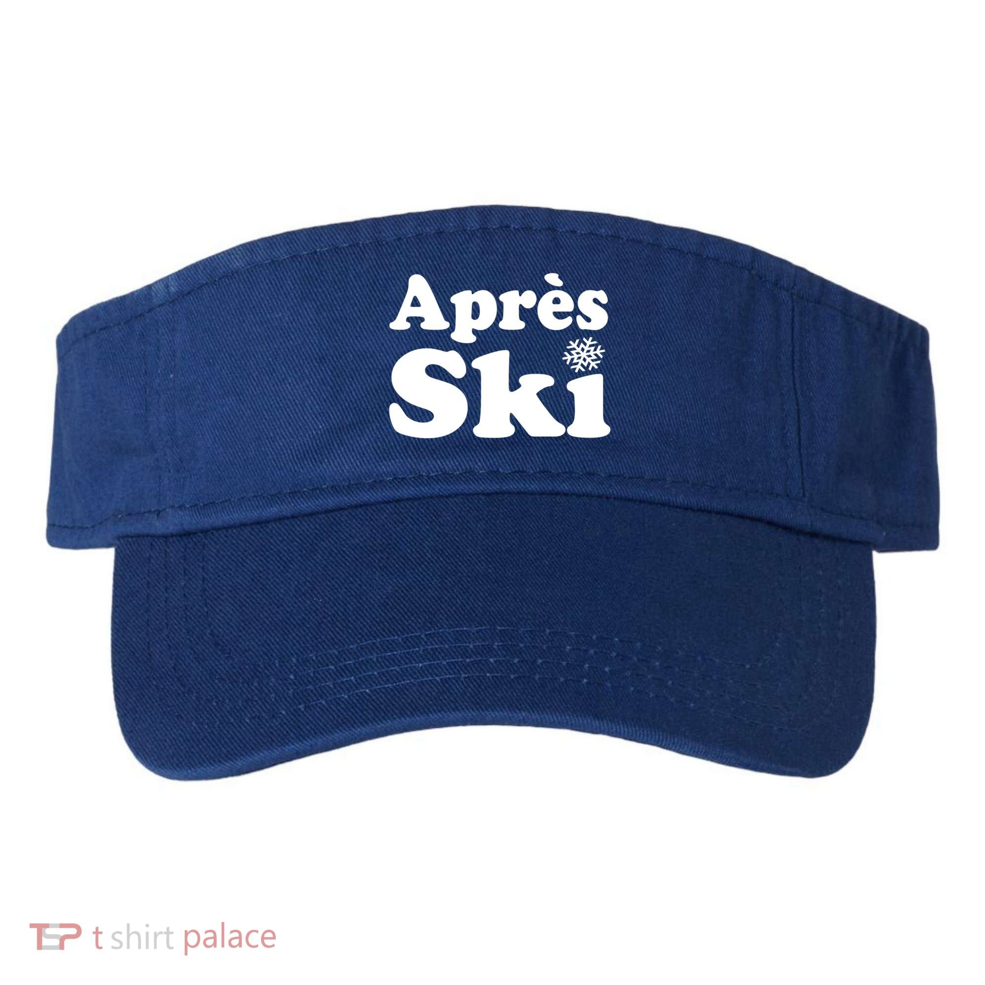 Apres Ski Retro Style Snowflake Gift Visor