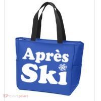 Apres Ski Retro Style Snowflake Gift Tote Bag thumb 3