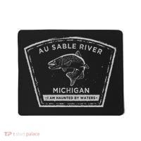 Au Sable River Michigan Fly Fishing Mousepad thumb 0