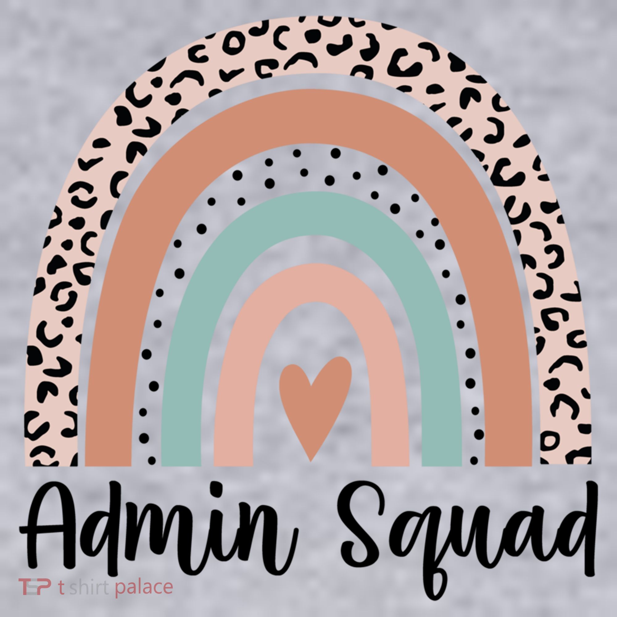 Admin Squad Rainbow Matching Admin Team Assistants Staff Gift Women's Sweatshirt