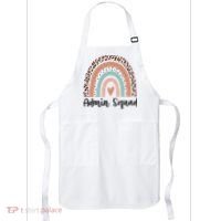 Admin Squad Rainbow Matching Admin Team Assistants Staff Gift Apron thumb 0