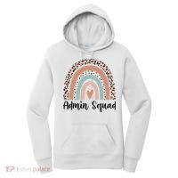 Admin Squad Rainbow Matching Admin Team Assistants Staff Gift Women's Hoodie thumb 0