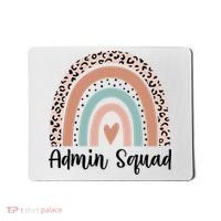 Admin Squad Rainbow Matching Admin Team Assistants Staff Gift Mousepad thumb 0