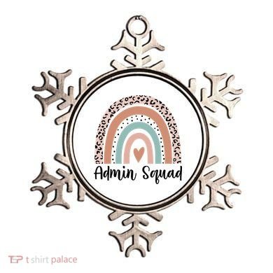 Admin Squad Rainbow Matching Admin Team Assistants Staff Gift Ornament
