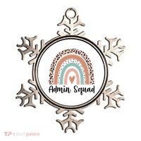Admin Squad Rainbow Matching Admin Team Assistants Staff Gift Ornament thumb 0