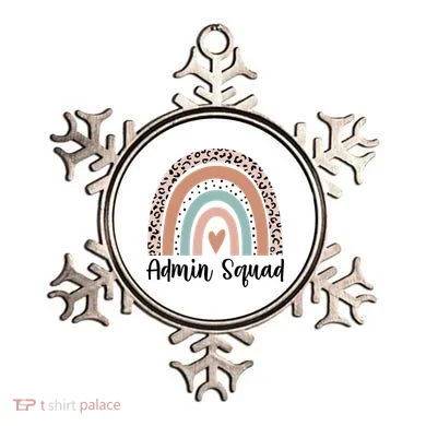 Admin Squad Rainbow Matching Admin Team Assistants Staff Gift Ornament