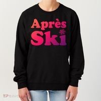 Apres Ski Retro Style Snowflake Gift Women's Sweatshirt thumb 0