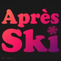 Apres Ski Retro Style Snowflake Gift Backpack thumb 2