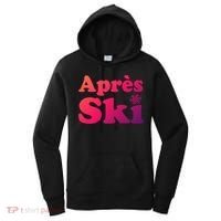 Apres Ski Retro Style Snowflake Gift Women's Hoodie thumb 0
