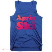 Apres Ski Retro Style Snowflake Gift Tank Top thumb 0