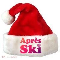 Apres Ski Retro Style Snowflake Gift Santa Hat thumb 0