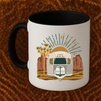 Airstream Sunset Retro Pastel Desert Travel Gift Coffee Mug thumb 2