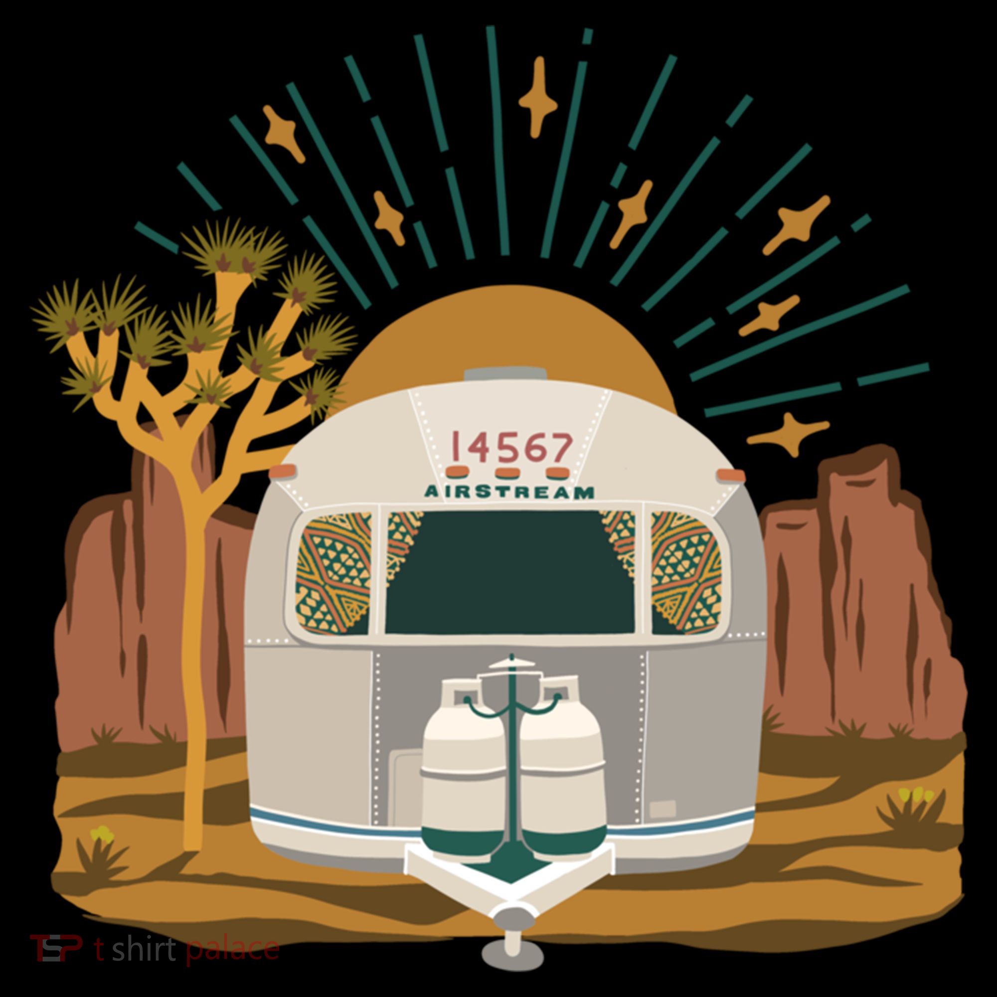 Airstream Sunset Retro Pastel Desert Travel Gift Coffee Mug
