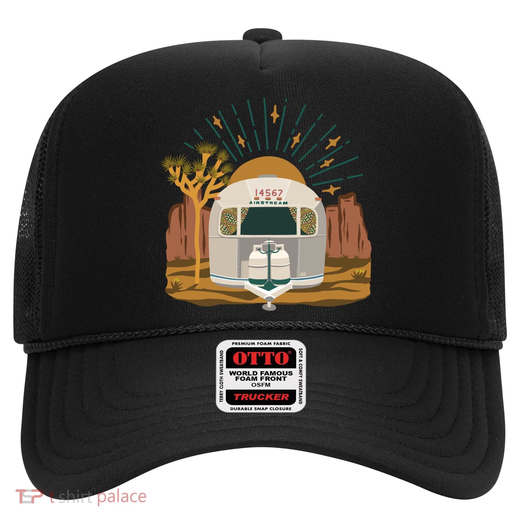 Airstream Sunset Retro Pastel Desert Travel Gift Hat