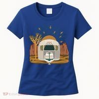 Airstream Sunset Retro Pastel Desert Travel Gift Women's T-Shirt thumb 0