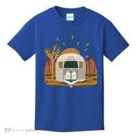 Airstream Sunset Retro Pastel Desert Travel Gift Kids T-Shirt thumb 0