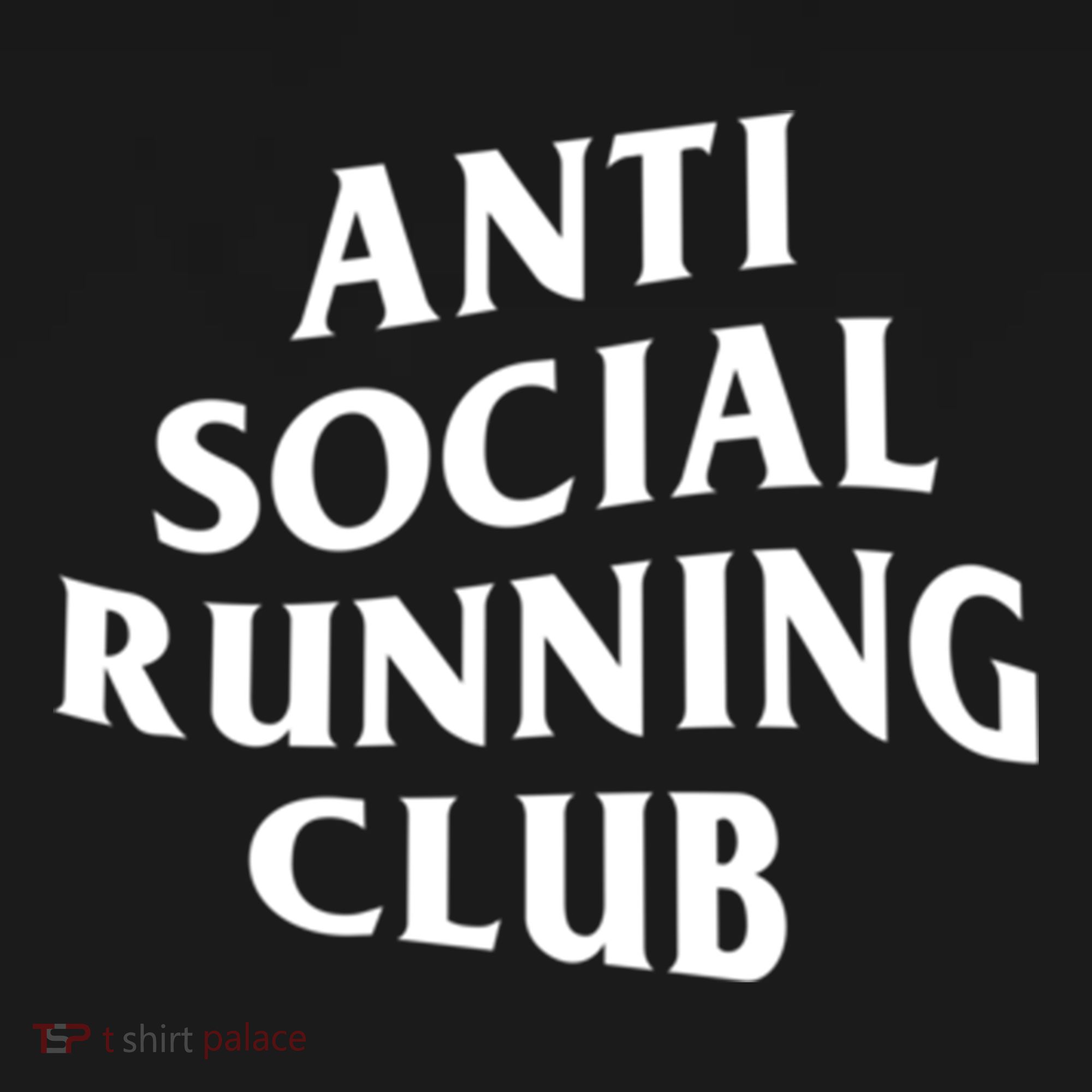 Anti Social Running Club Funny Introvert Runner Gift Women's Hoodie