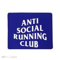 Anti Social Running Club Funny Introvert Runner Gift Mousepad thumb 0