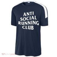 Anti Social Running Club Funny Introvert Runner Gift Sport-Tek Competitor United Soccer Jersey thumb 2