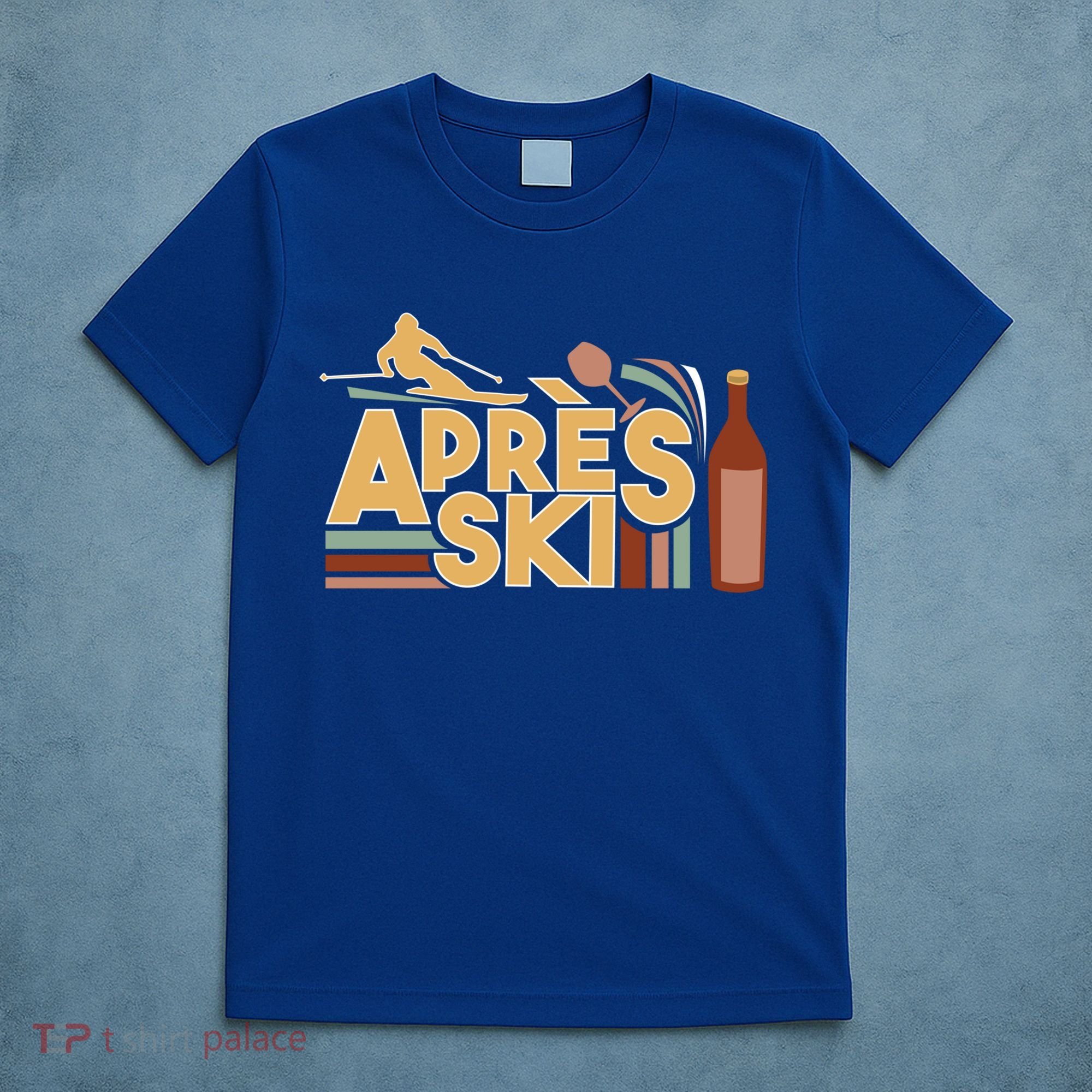 Apres Ski Retro Vintage Style Party Outfit Great Gift T-Shirt