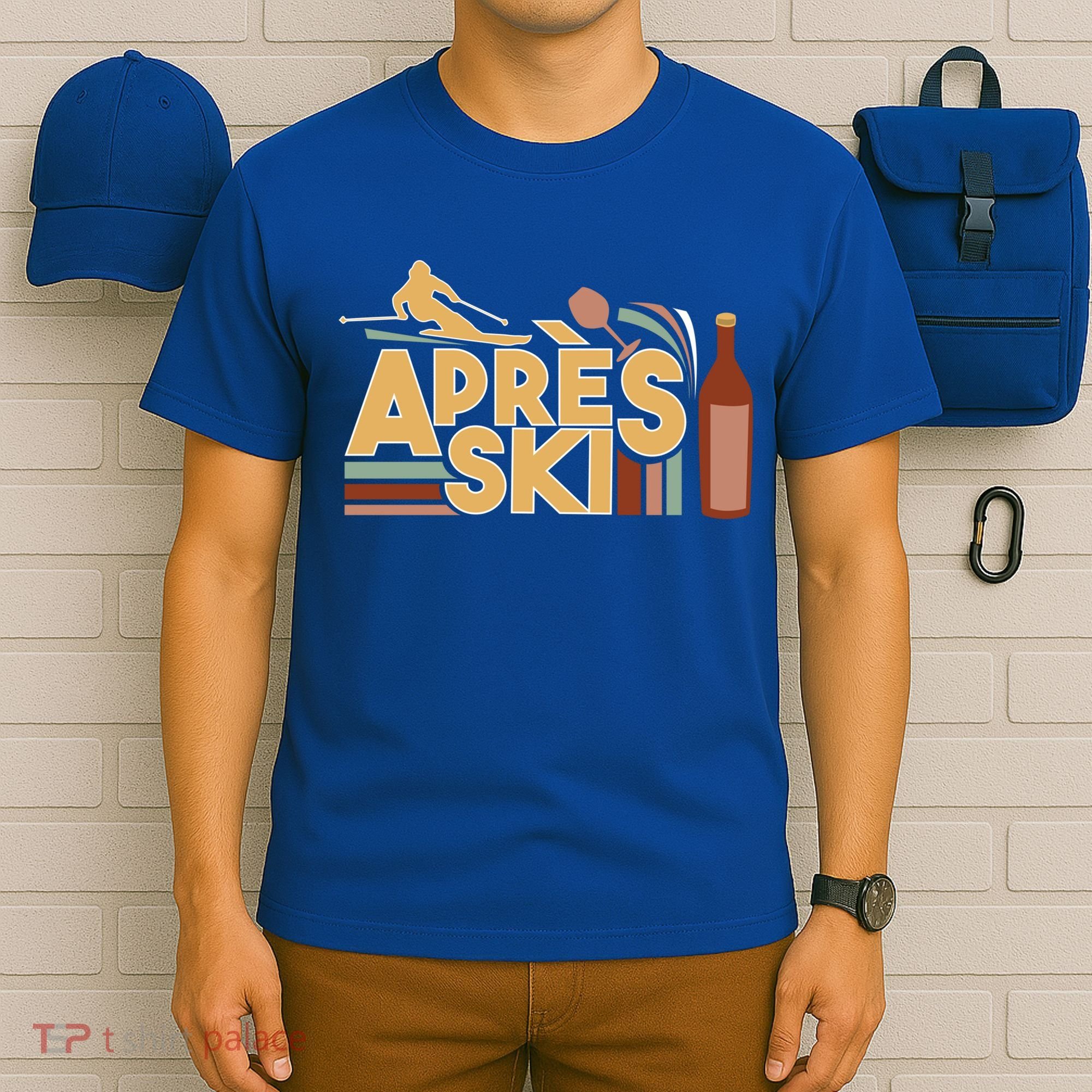 Apres Ski Retro Vintage Style Party Outfit Great Gift T-Shirt