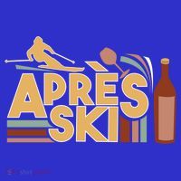 Apres Ski Retro Vintage Style Party Outfit Great Gift T-Shirt thumb 7