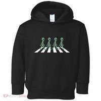 Alien Silhouette Road I Aliens Ufo Area 51 Roswell Toddler Hoodie thumb 0