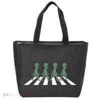 Alien Silhouette Road I Aliens Ufo Area 51 Roswell Tote Bag thumb 0