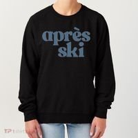 Après Ski Retro Winter Sports Funny Gift Women's Sweatshirt thumb 0