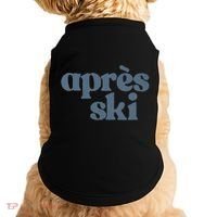 Après Ski Retro Winter Sports Funny Gift Doggie Tank thumb 0